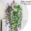 45 Peças de Eucalipto Artificial Violeta para Pendurar na Parede Arranjo de Flores de Eucalipto para Decoração de Casamento Pendente de Parede e Decoração Suspensa