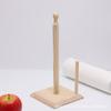 Estante de madera maciza para pañuelos de papel, gran oferta en Amazon, para el hogar, para guardar rollos de papel, vertical, para películas de conservación.