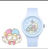 Reloj de pulsera lindo de dibujos animados KT cat melody Sanrio glutinoso nuevo 2024 para estudiantes de primaria y secundaria