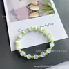 Pulsera de cristal blanco natural, diseño original, moderna, exquisita y que irradia una sensación de alta gama; pulsera de cristal para mujer, diseño único, venta al por mayor desde el fabricante