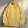 Abrigo Chaqueta Nuevo Estilo Otoño e Invierno Alta Densidad Cortavientos Impermeable Chaqueta de Montañismo Chaqueta Casual para Exteriores Hombre Ropa Exterior de Moda