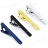 Pisacorbatas para Hombre Estilo Coreano Oro Plata Negro Pisacorbatas Negocios Formal Boda Simple Seguridad Pisacorbatas