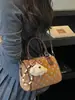 Shuai Mijia 2026 Verão Nova Bolsa de Mão Pequena Tote Bag para Mulheres Bolsa Almofada de Bolinhas de Alto Valor Bolsa de Ombro Único Transversal
