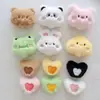 Novo chapéu de pelúcia fofo com orelhas de urso e coelho, sapatos, meias, acessórios de pelúcia, tiara, presilha, acessórios