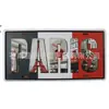 Placa de matrícula estadounidense nombre profesional fabricación placa de hojalata señal de tráfico profesional fabricación placa de aluminio