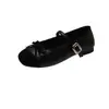 Sapatos Mary Jane femininos estilo francês 2026 novos sapatilhas para mulheres para combinar com saias, sapatos de fada delicados, sapatos pequenos de couro