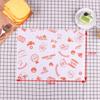 Fabricante Grado Alimenticio Desechable Papel para Plato Recubierto a Prueba de Aceite Horneado Hamburguesa Sándwich Tostada Papel para Envolver Personalización
