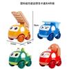 Decoración de Pastel de Cumpleaños de Dibujos Animados para Niños Transformación Autobot Adornos DIY Señal de Luz de Coche de Policía Señal de Carretera de Bloqueo de Carretera Inserto