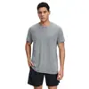Camiseta Deportiva de Cuello Redondo para Hombre, Transpirable de Secado Rápido para Verano, Ropa para Correr, Fitness, Outdoor, Entrega Directa de Fábrica