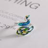 Pulsera para mujer de estilo étnico, colorida, con forma de pavo real, gota de aceite, Fénix, regalo conmemorativo para esposa, novia, fabricantes de joyería