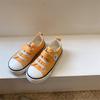 Tênis Infantil de Cano Baixo em Cores Doces, Sapatos de Lona Infantil, Tênis Novos para Meninas Primavera/Outono 2025, Sapatos de Meninos, Sapatos de Pano para Bebê