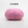 Hilo de Algodón de Leche de 4 Hebras para Bebé para Tejer Bufanda a Mano, Ovillo de Hilo Medio Grueso, Manta, Hilo para Crochet DIY, Kit de Materiales para Tejer Hecho a Mano