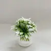 Amazon Planta Artificial Folha de Coqueiro em Vaso Fotografia de Casamento Adereços de Planta Verde Decoração de Sala de Estar Vasos de Flores de Plástico Ornamentos