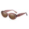 Gafas de Sol Ojo de Gato Transfronterizas 2024 para Mujer, Gafas de Estilo Europeo y Americano, Armazón de Metal, Patillas de Acetato, Gafas de Sol Polarizadas, Protección UV