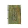 Escrituras Portátiles de Sándalo de Bolsillo, Sándalo Verde, Tuya, Nan de Seda Dorada, Artesanías de Madera de Palo de Rosa