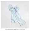 Cinta Pura Perlada Estilo Francés, Tela Ondulada de Satín Nieve para Manualidades y Lazos, Material Romántico para Envolver Ramos Florales, Suministros para Empaque de Bodas y Regalos