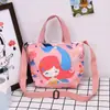En la nueva bolsa de lona ins 2024 más vendida coreana casual para niños bolsa de hombro bandolera fabricantes al por mayor