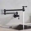 Torneira de Parede de Cobre Estilo Antigo Transfronteiriça, Abertura Rápida de 1/2 Polegada, Água Fria Única, Dobrável, para Uso na Cozinha e ao Ar Livre