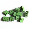 Tornillo terminal PCB 129-7.5 7.62 pin recto de cobre terminal europeo plástico altura 18 mm suministro directo de fábrica