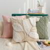 Almohada Escandinava Estilo Ins Almohada con Borlas con Penachos Cojín de Sofá Marroquí Cojín Decorativo Étnico para Habitación Modelo