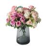Suministro de Comercio Exterior Flores Artificiales Ramo de Rosas Ramo de San Valentín Decoración de Año Nuevo Adornos Flores Falsas Venta al por Mayor Alta Simulación