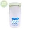 Frasco grande de plástico transparente sellado, frasco de leche en polvo, frasco de alimentos, caja de almacenamiento de granos de cocina, frasco de almacenamiento
