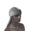 Sombrero de Pirata de Terciopelo con Cola Larga, Durag Dorado de Terciopelo, Ala Ancha, Moderno y Versátil para Hombres y Mujeres