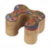 Tabla Rascadora Plegable para Gatos Magic Organ Juguete para Gatos con Cascabel Auto-Entretenimiento y Alivio del Aburrimiento Afilador de Garras de Gato Papel Corrugado Resistente a los Arañazos Nido para Gatos