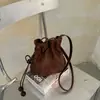 Otoño/Invierno 2026 Bolso Nuevo Vintage para Mujer Gamuza Estampado de Leopardo Bolso de Hombro o Axila para el Trabajo Bolso de Mano Plegable de Gran Capacidad