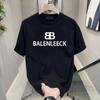 Camiseta de Manga Curta para Alunos do Ensino Médio Masculina 2025 Novo Verão Algodão Tendência Alunos do Ensino Fundamental Vestido de Verão Meninos Adolescentes Roupa Masculina