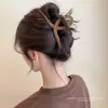 Novo Presilha de Cabelo Cruzada Simples Grande 13CM Fosca de Alta Qualidade Sabor Cremoso Prendedor de Tubarão para Cabelo Acessório de Cabeça
