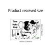 Cartoon bonito cozinha DIY adesivos de parede fogão cozinha geladeira adesivos de parede de PVC decorativo