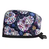 Salón de Belleza Gorro de Operación Masculino Corbata Quirófano Dental Gorro de Quimioterapia Cuidado Médico de Algodón Femenino Gorro de Enfermera Baotou