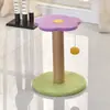 Lindo Marco de Escalada para Gatos Todo en Uno, Estante Pequeño, Poste de Sisal, Suministros para Gatos, Rascador, Juguetes de Juego