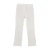 Conjunto de regata plissada e calça longa de verão estilo europeu e americano para mulheres 2026 12614 regata branca calça longa preta