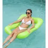 O Fabricante Desenvolve Assento Flutuante Inflável de PVC Estilo Campo, Cadeira de Salão Tianzi, Assento Flutuante para Adultos na Água, Popular para Natação