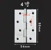 Amazon Acero Inoxidable Negro 1 pulgada / 2 pulgadas / 2.5 pulgadas / 3 pulgadas / 4 pulgadas Apertura Plana Caja para Puerta de Madera Bisagra Plegable Pequeña E18