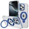 Adequado para Capa de Celular Apple Iphone16Promax Estrutura de Lente de Metal Capa Protetora com Sensação de Pele Estojo com Ponto de Apoio Magnético
