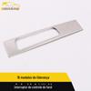 Adequado para 16 modelos de interruptor de controle de farol de chumbo, moldura decorativa, interruptor de botão de farol de chumbo, acessórios de ajuste de patch