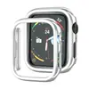 Adequado para Capa Protetora de Relógio Apple S7 Oca Anti-queda iwatch7 Geração Capa Protetora Eletrodepositada de PC 41mm/45mm