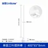 Paleta agitadora en forma de media luna de PTFE de alta calidad Placa de varilla agitadora de PTFE Paleta agitadora de varilla agitadora cruzada F4 Tapón agitador