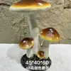 Hongos Simulados, Decoraciones para Patios Paisajísticos, Decoraciones de Hongos Simulados Coloridas y Lindas, Hongos Falsos, Hongos Rosas