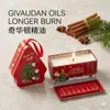 Velas de aromaterapia, decoraciones aromáticas de ambiente festivo, recuerdos, regalos de Navidad, velas perfumadas hechas a mano de cera de soja