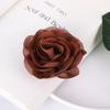 Punto flor coreana hecha a mano Perla flor de gasa tela flor flor DIY ropa tocado accesorios de ropa 42 colores