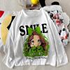 [Jung] Pijama de Algodón Nube con Almohadillas para el Pecho para Mujer Primavera y Otoño Holgado Talla Grande Traje de Casa de Dibujos Animados para Mujer Manga Larga
