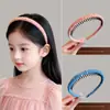 Diadema Infantil con Diseño Floral Francés, Pinza para el Cabello Antideslizante Dentada, Diadema para Lavarse la Cara, Pasador de Niña de Bosque Estilo Hada, Accesorio para el Cabello