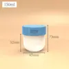 Frasco de PP 100g/150g botella de pintura vacía 200/300/400ml frasco de plástico para mascarilla capilar y desmaquillante