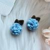 Punto de fábrica pequeña flor de crisantemo hoja flor diy hecho a mano accesorios de ropa accesorios de flor de imitación al por mayor