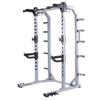 Rack comercial semi-marco para sentadillas libres, multifuncional, profesional, para press de banca con barra, traje de trabajo, rack pórtico, máquina para sentadillas