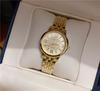 Reloj deportivo de cuarzo para hombre y mujer a la moda, regalo para pareja, correa de acero, reloj para pareja al por mayor, reloj de regalo dorado, estudiante